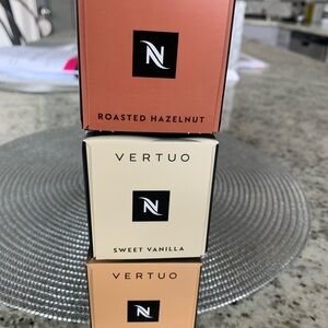 Nespresso Vertuo Pods - Roasted Hazelnut, Sweet Vanilla & Golden Caramel